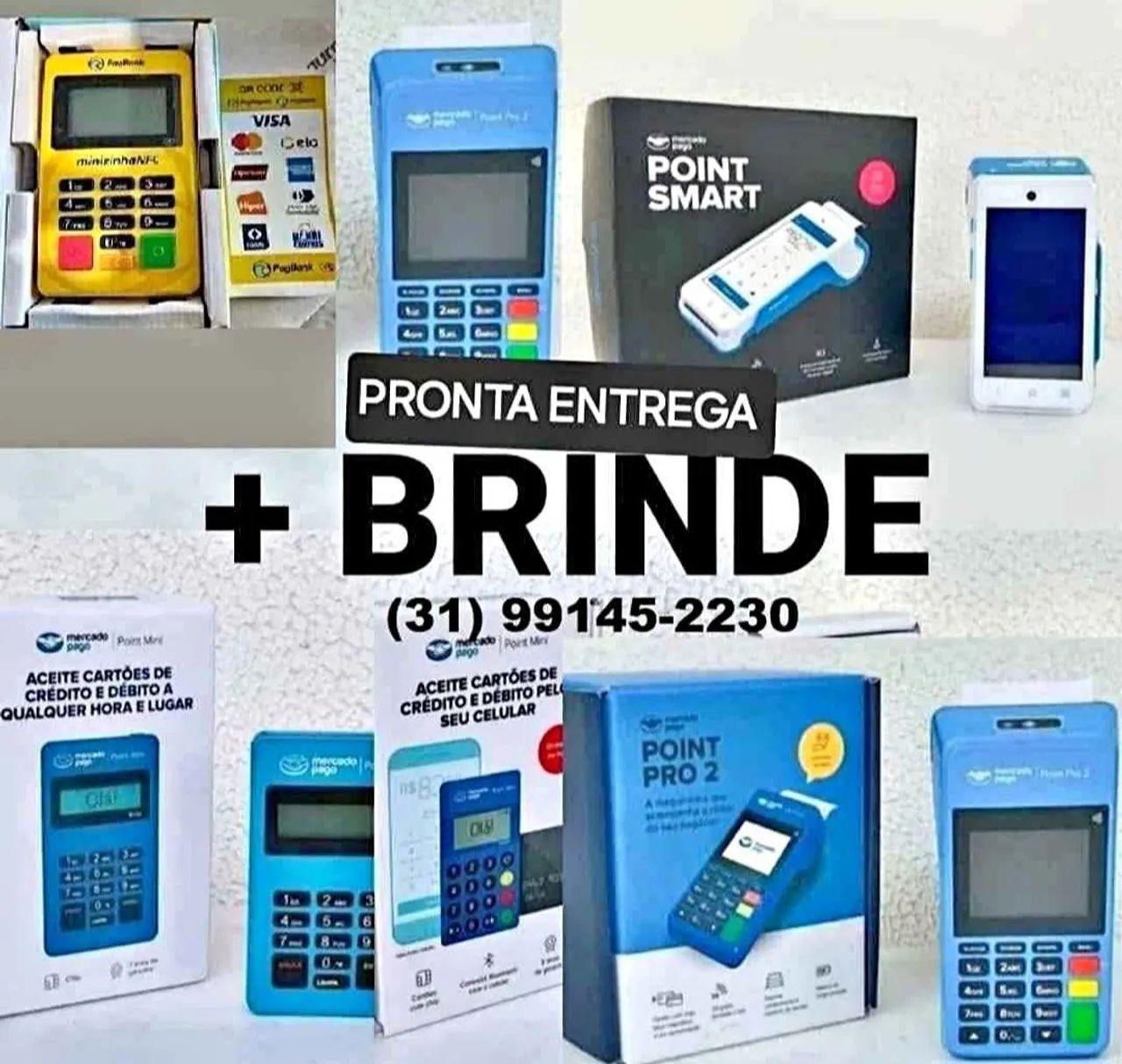 Maquininha de cartão nova com BRINDE