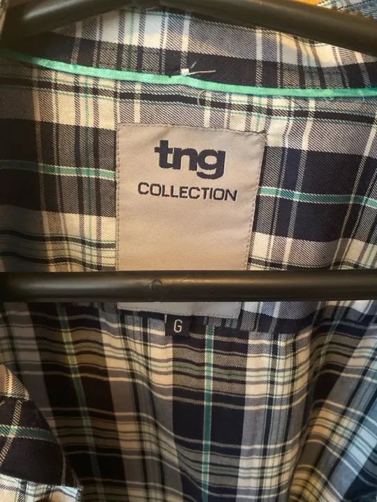 Camisa xadrez masculina TNG