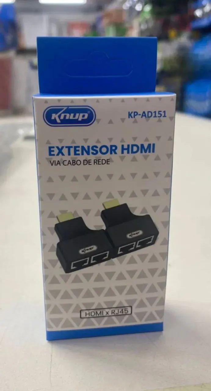 Extensor Hdmi via cabo de rede - Foto 4