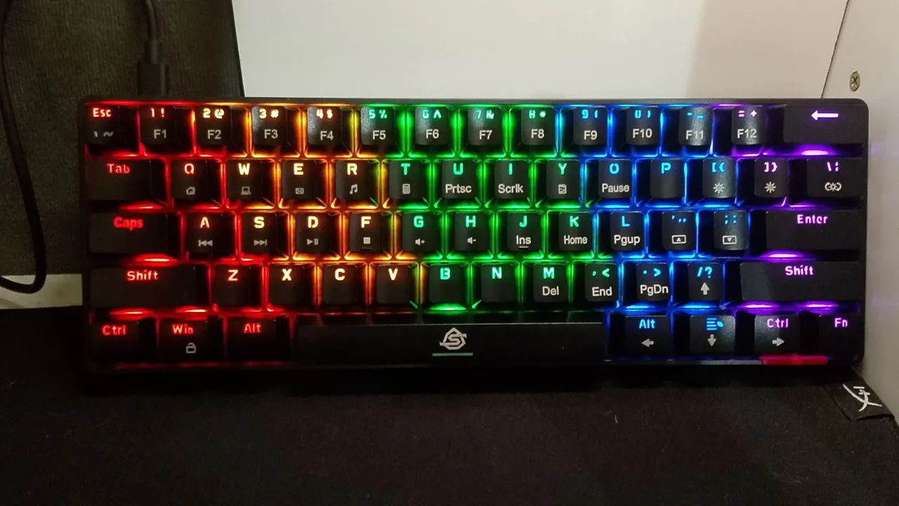 Teclado Mecânico Solid Gear Diamond 60% - Pouco Usado - Foto 2