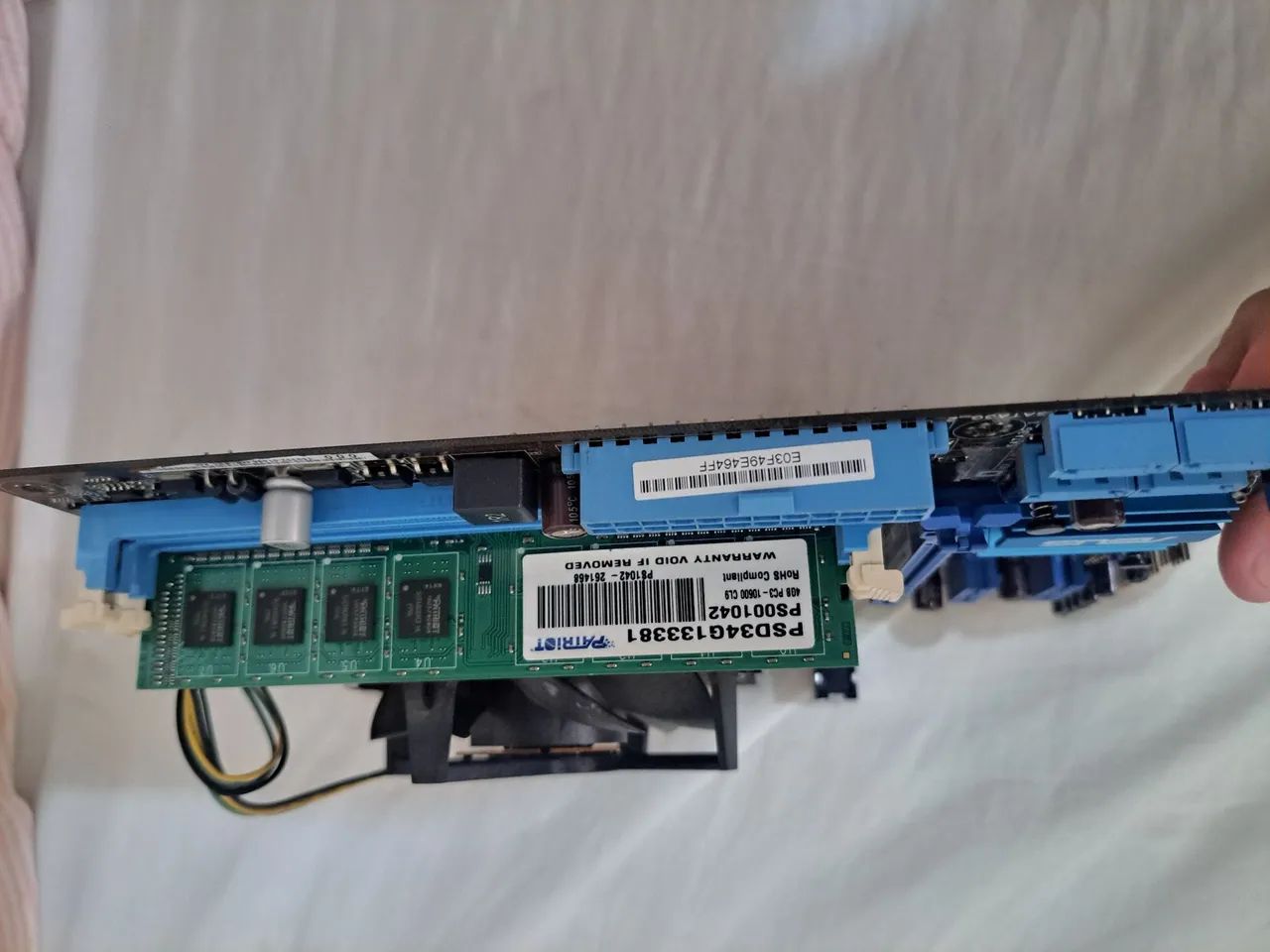 Kit placa mãe i5 3330 4gb DDR3 ENVIO OLX - Foto 2