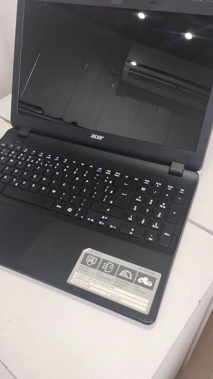 Notebook Acer / Pentium / 4Gb / SSD 60gb / Trla 15,6