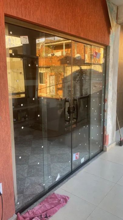 Porta de vidro temperado - impecável! - Foto 2