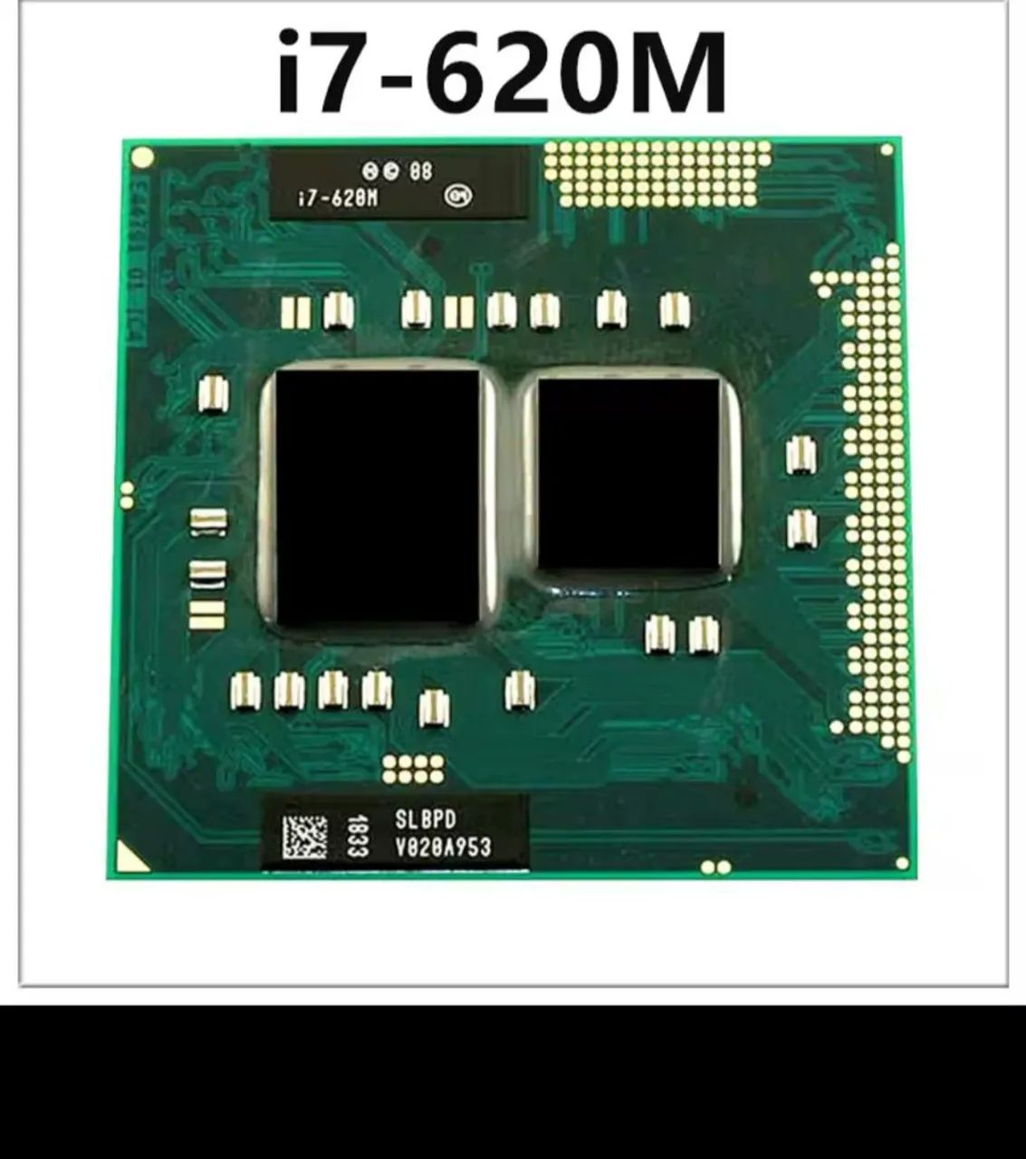 Processador Intel Core i7-620M notebook samsung rv 411, hp, acer ( novo ) socket 998