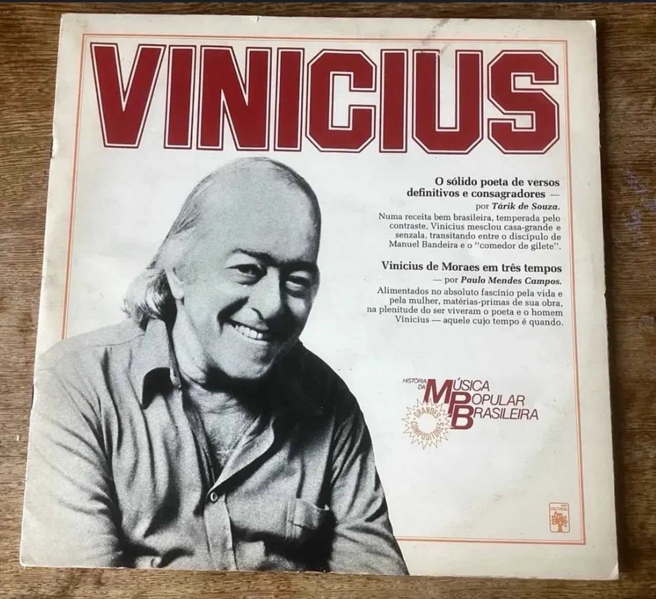 Disco de Vinil Vinicius de Moraes