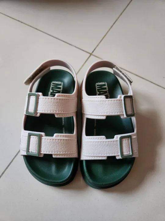 Sandália Grandene Kids Marvel Comics Baby Tamanho 22