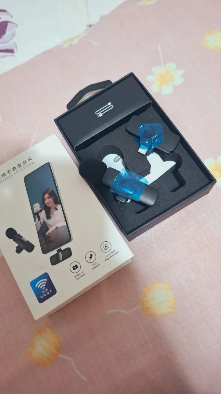 Vendo Microfone lapela para iPhone novo - Foto 2