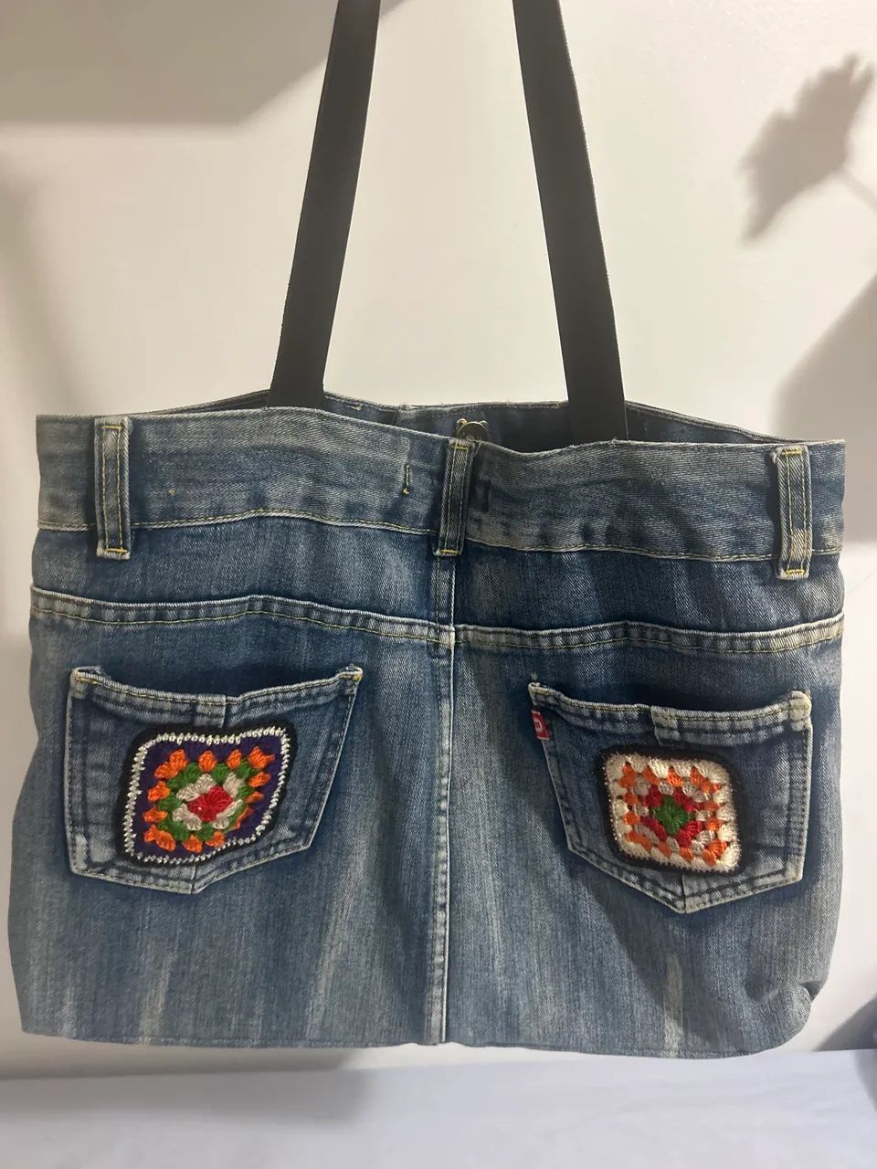 Bolsa feita de jeans - Foto 2