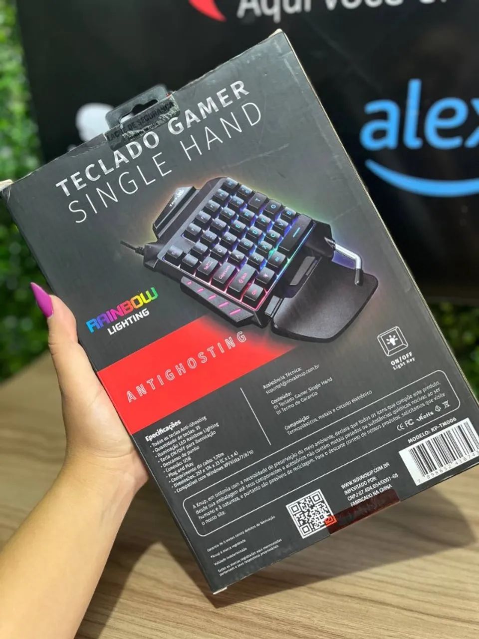 Teclado Gamer - SINGLE HAND - Knup - Foto 3