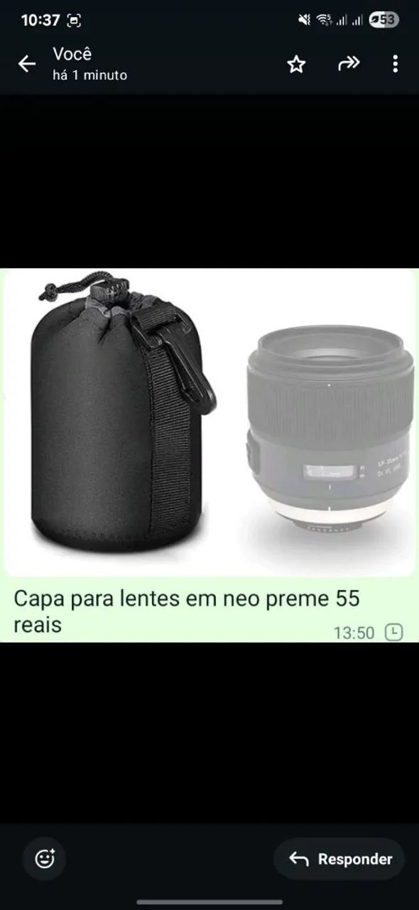 Capa para Lente de Câmera em Neo Preme