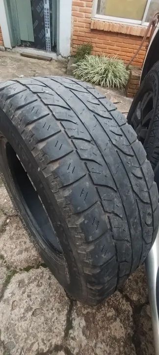  4 Pneus Aro 18 Yokohama ranger s10 Hilux Amarok frontier Dodge ram  - Foto 3