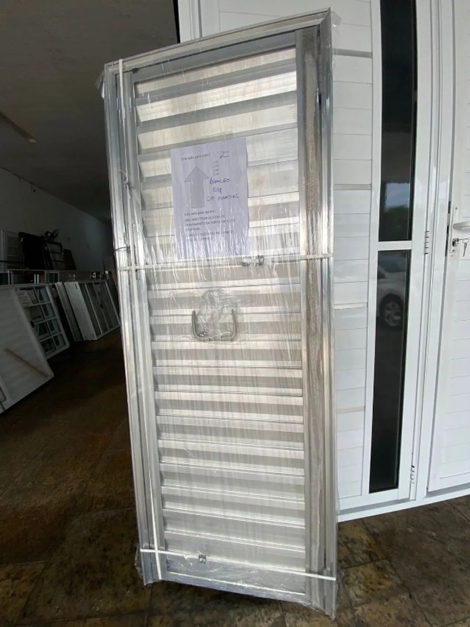 ÚLTIMAS ÚNIDADES - PORTA ALÚMINIO 1.60X60 - Foto 6