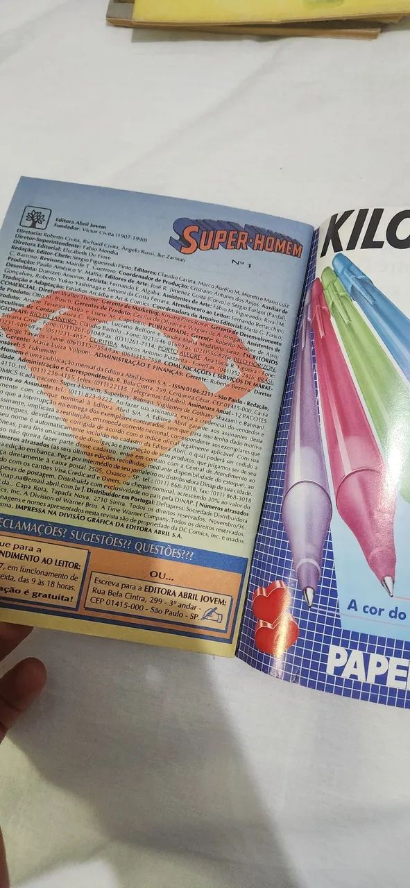 HQs Super-Homem DC Nº1 Voltar a Morrer - Foto 4