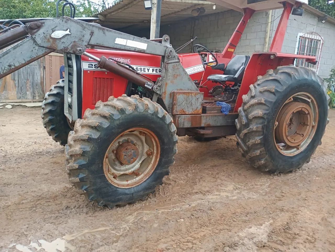 Trator Massey Ferguson 292 com Pá Carregadeira - Foto 4