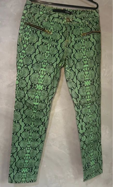 Calça Jeans Verde Animale 38 outlet brechó - Foto 5