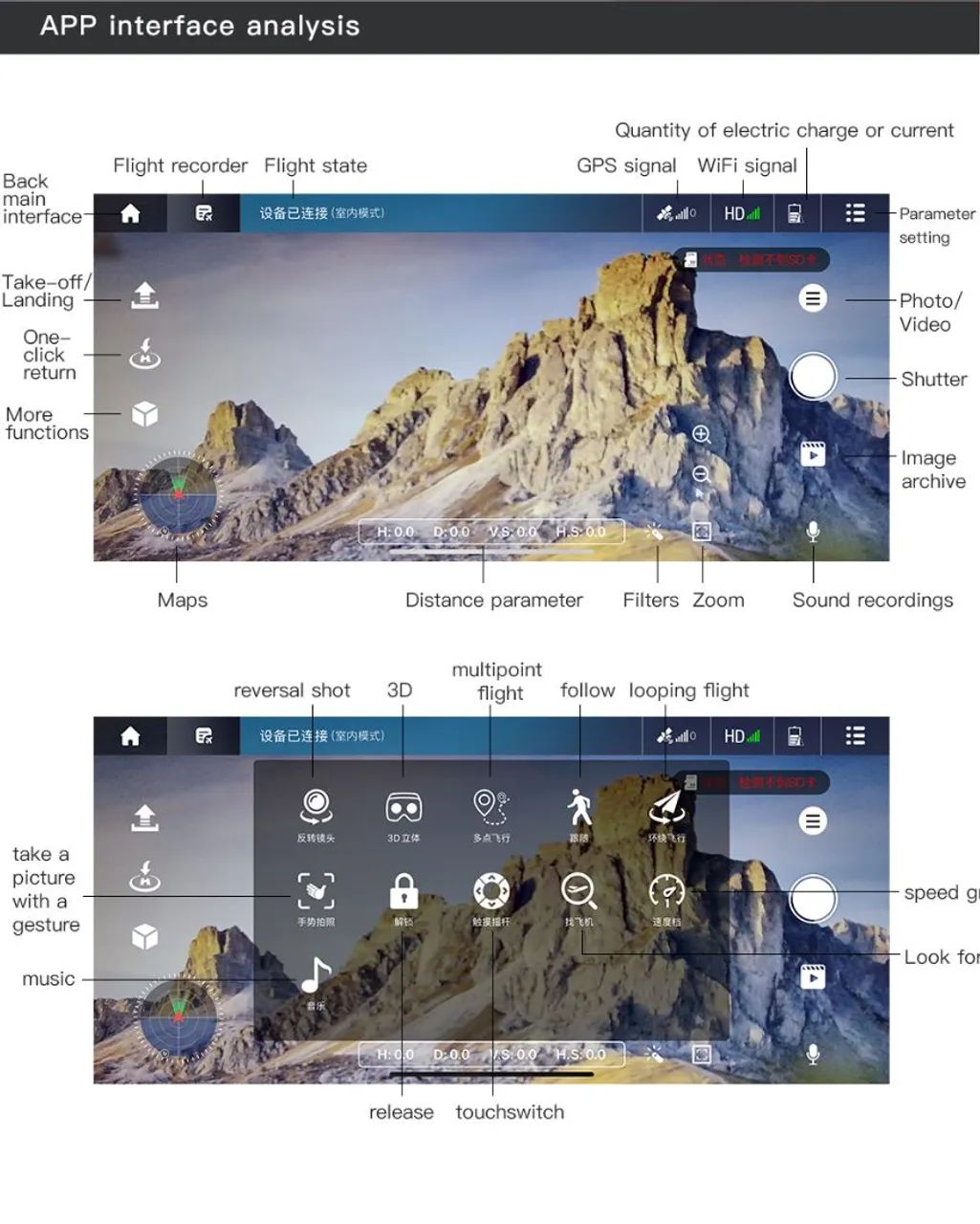 Drone L200 Pro Max com Câmera 4K - GPS  - Foto 4