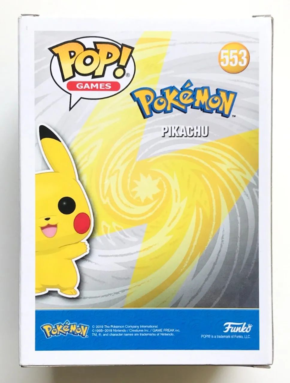 Boneco Funko Pop! Games Pokémon Pikachu 553 Original  - Foto 5