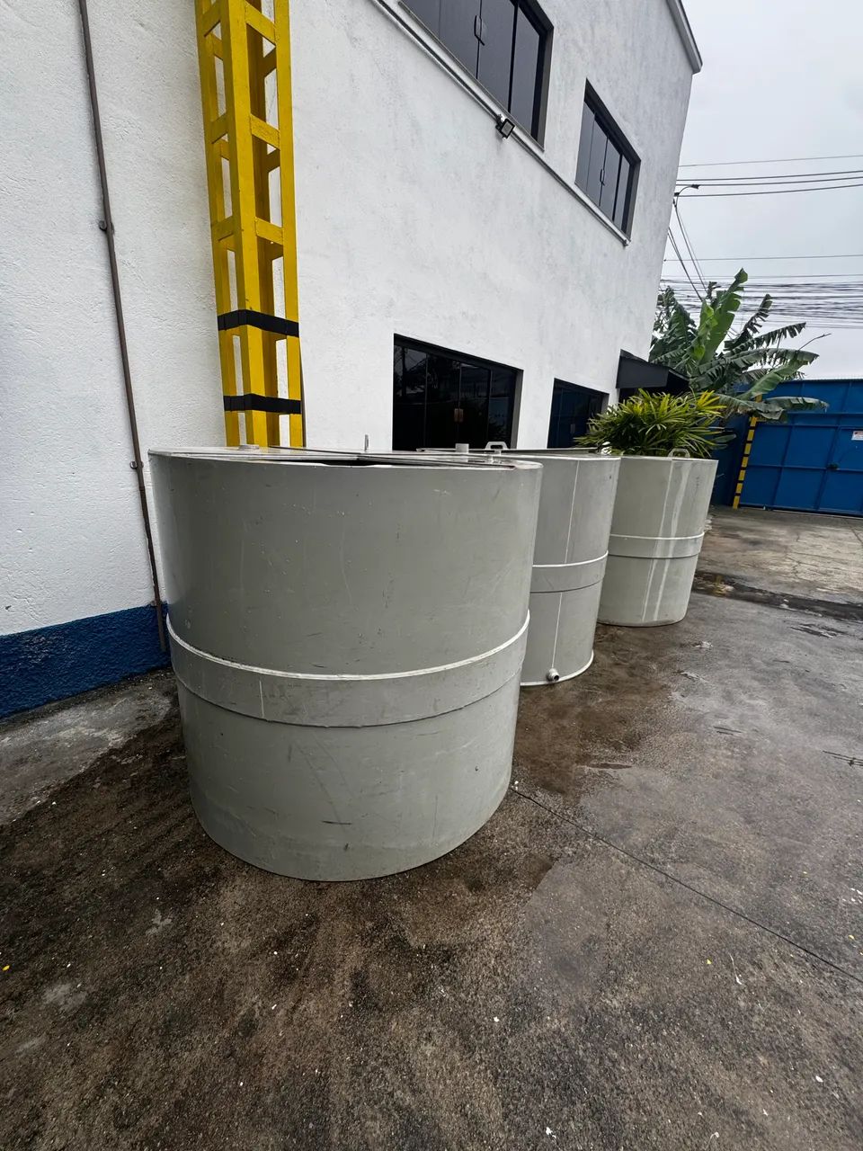 3 - Tanques de Polipropileno Cinza. (Seminovos). - Foto 2