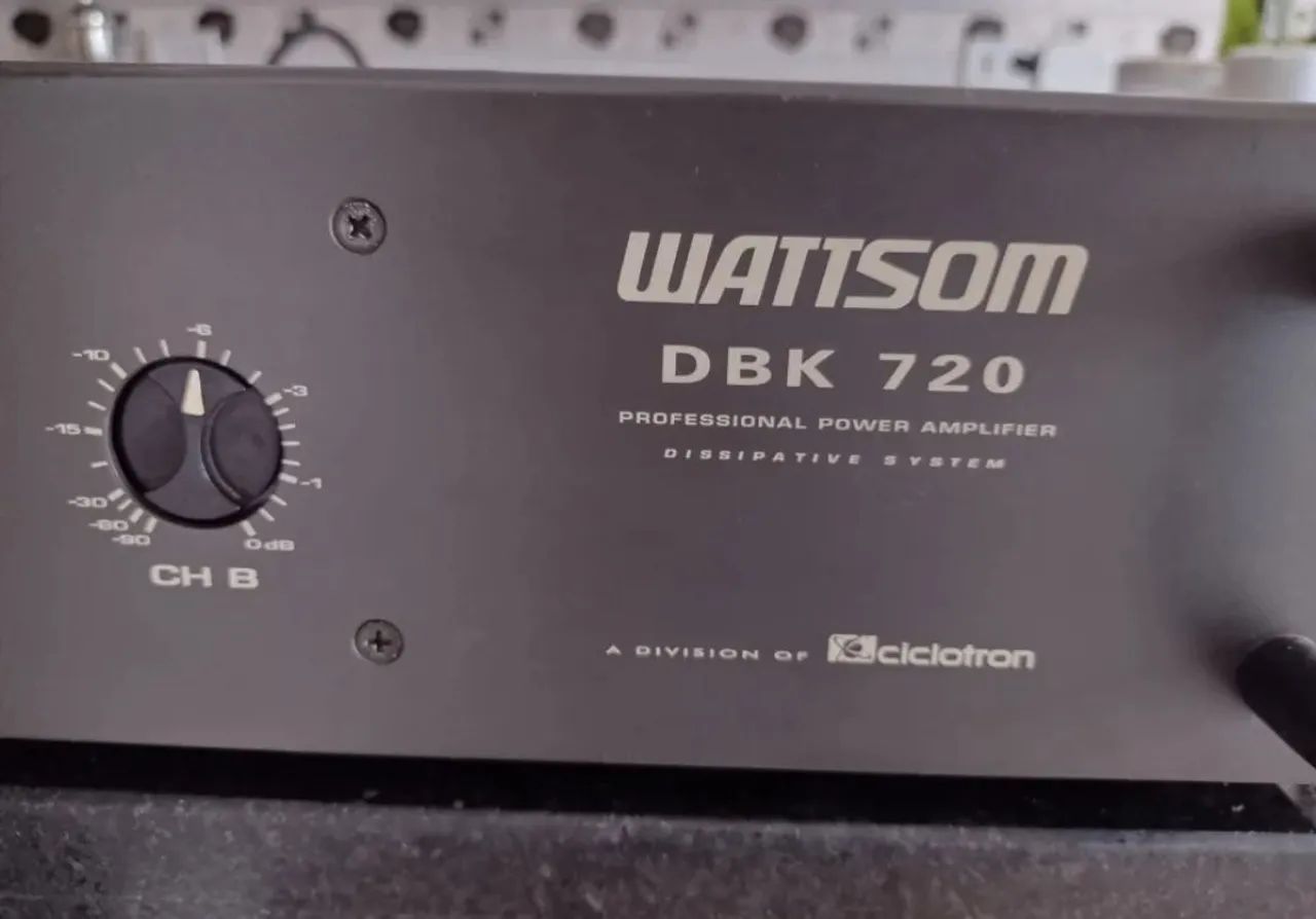 Amplificador Wattsom DBK 720 - Foto 2