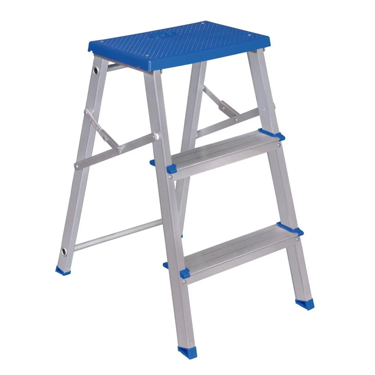 Escada de alumínio 3 degraus - Ideal para diversas tarefas