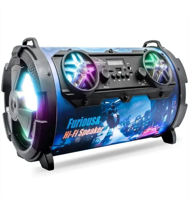 Caixa de Som Bluetooth Portátil Grasep 40W DP12 Potente Loja Coimbra Computadores