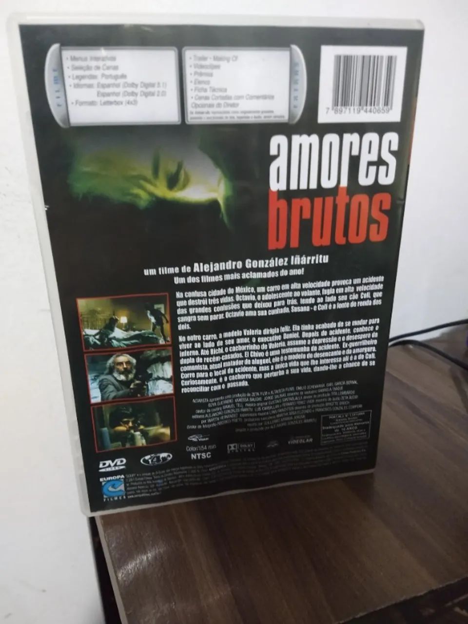 DVD Filme Amores Brutos - Foto 2