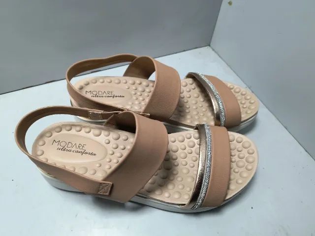 Sandalia Baixa Modade Marrom T 38