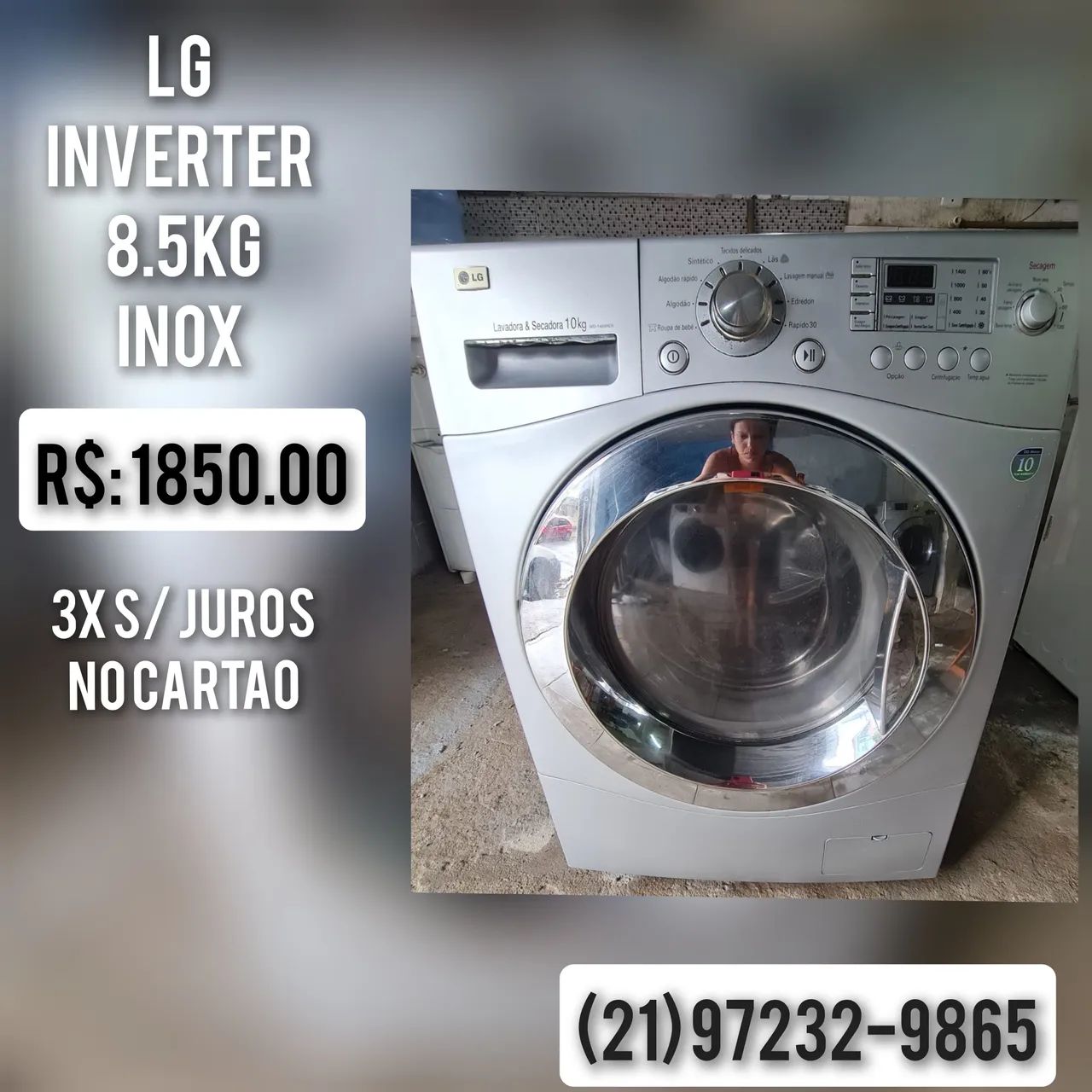 Máquinas de Lavar e Secar  - Diversos Modelos - Impecáveis! - Foto 2