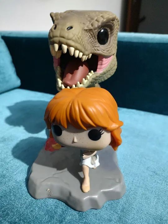 Funko Pop Jurassic World - Rex e Claire - Foto 2