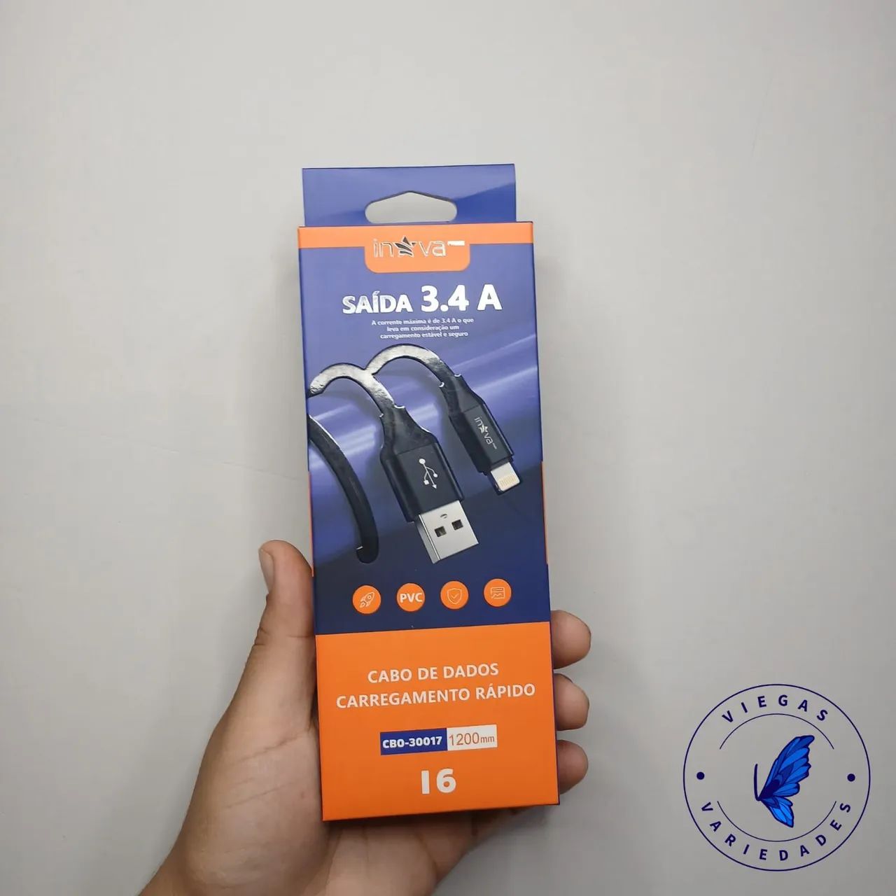 Cabo Iphone entrada USB