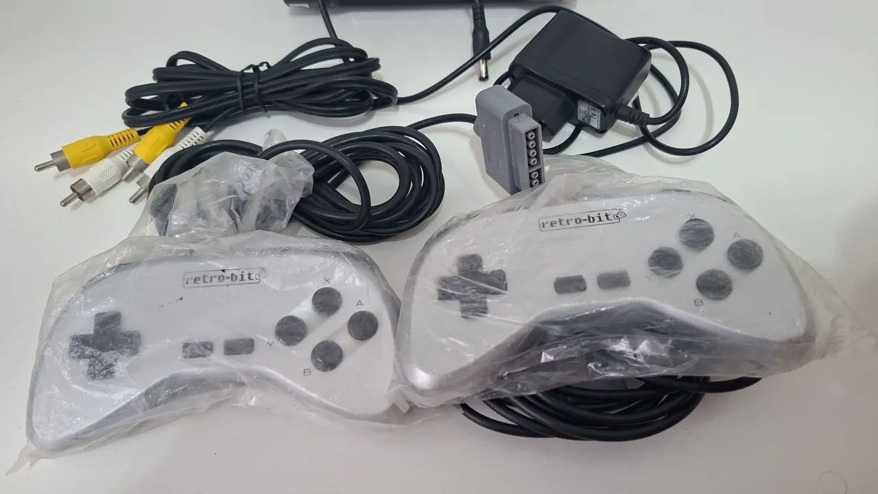 Videogame RetroDuo completo (Console duplo super nintendo e nintendinho - snes e nes ) - Foto 3