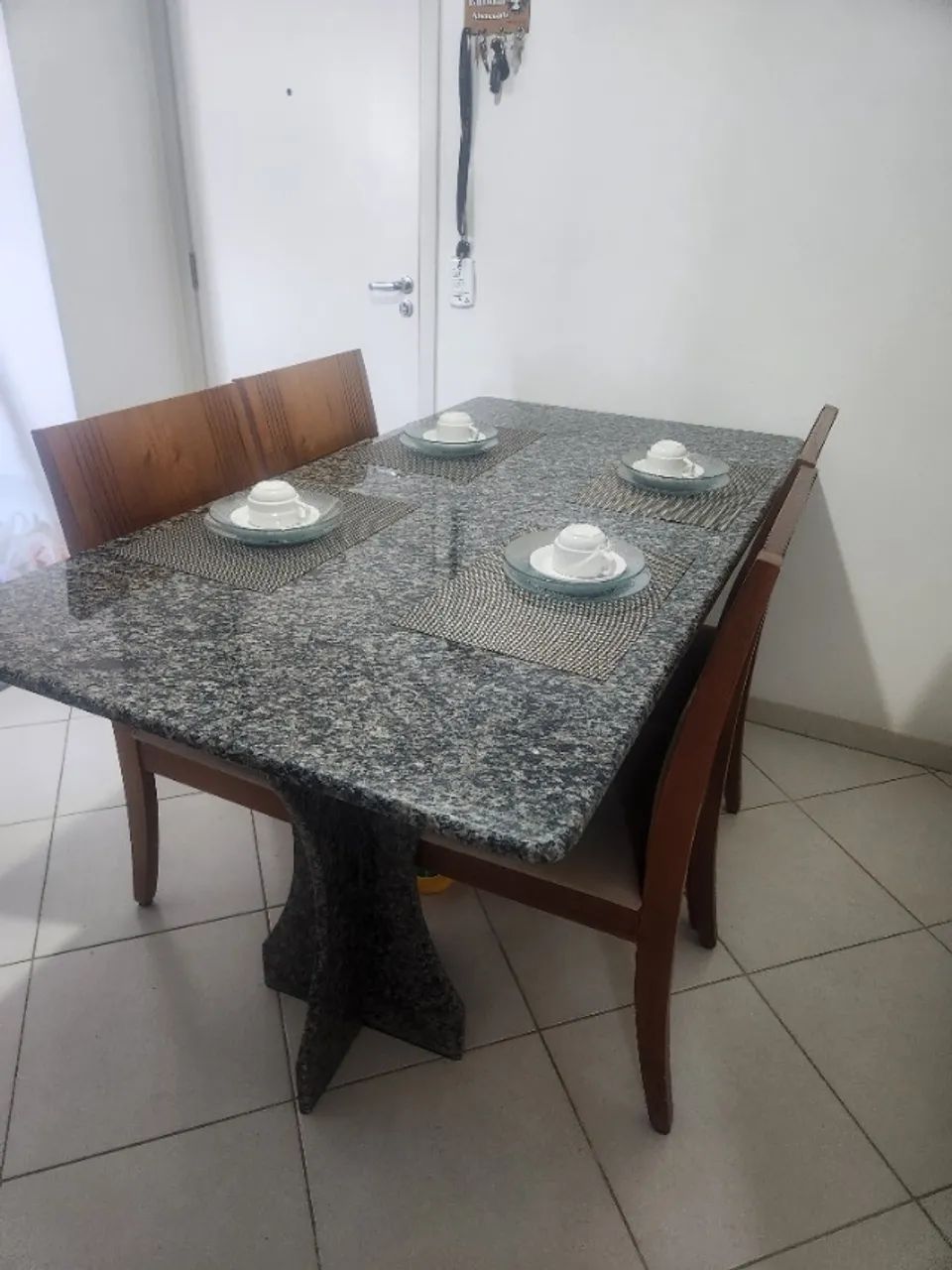 Mesa granito quadrada grande  - Foto 3