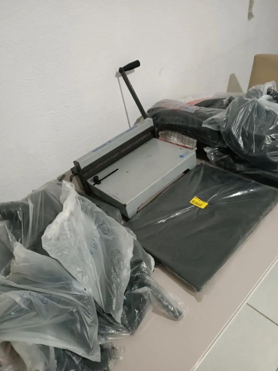Binding Machine + 746 Spiral Coils + A3 Cover Sheets