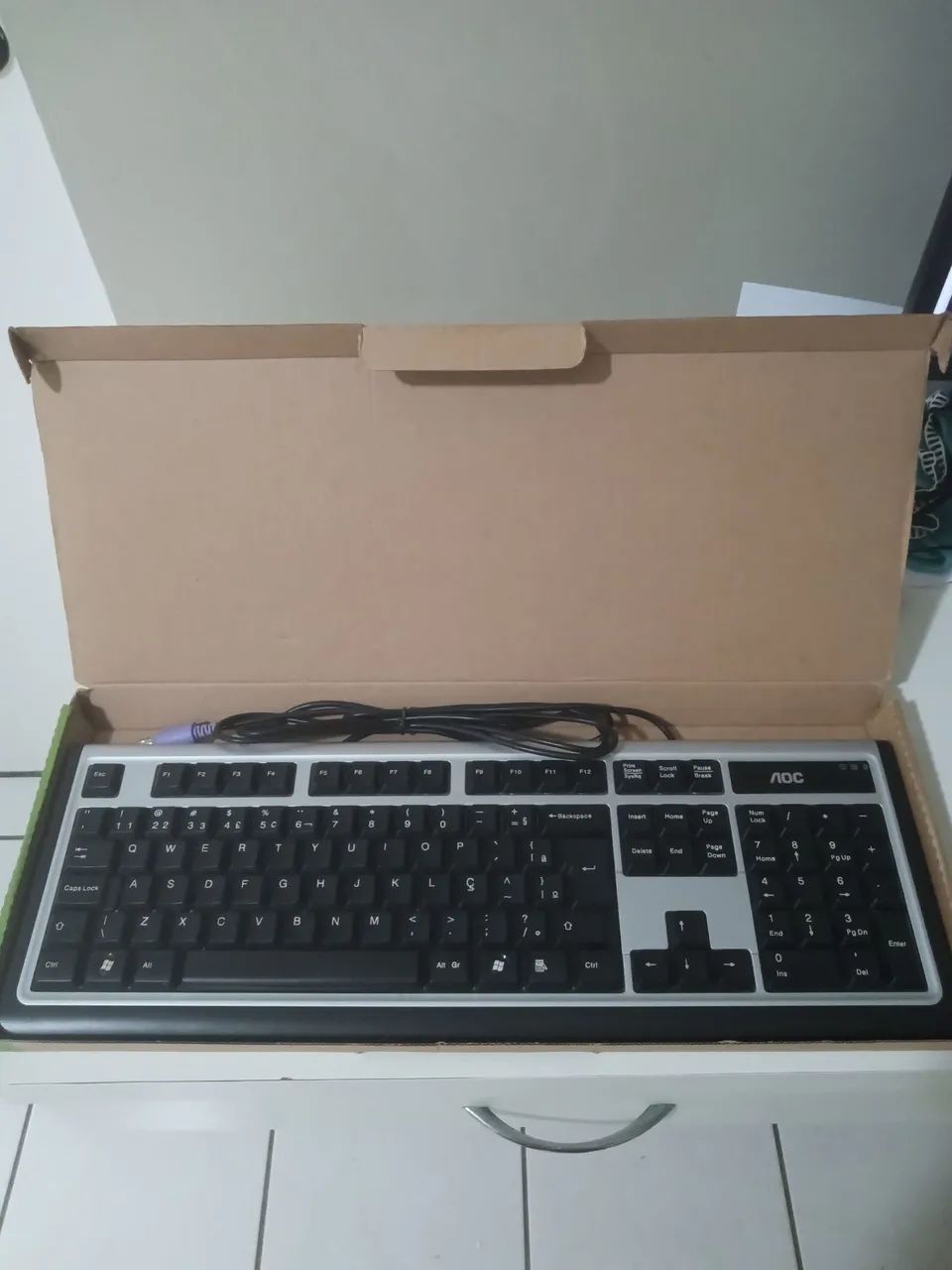 Teclado AOC K2802 - Conector PS/2 - Foto 2
