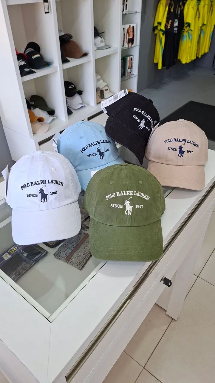 Bonés Polo Ralph e abercrombie 