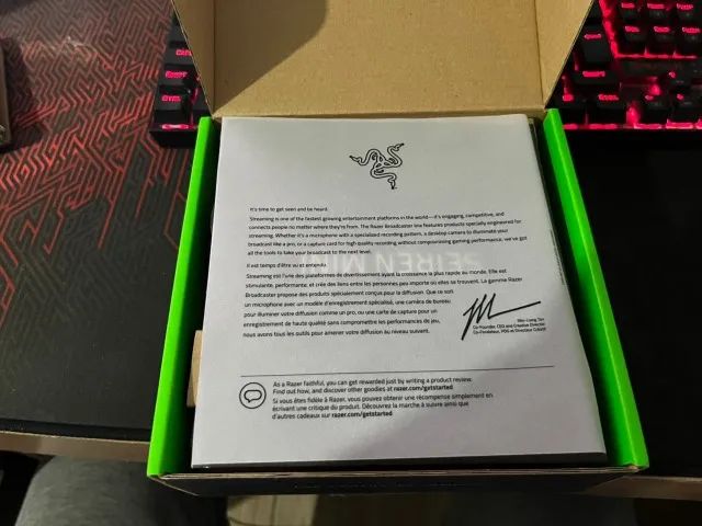 Razer Seiren Mini Preto COM DEFEITO! - Foto 3
