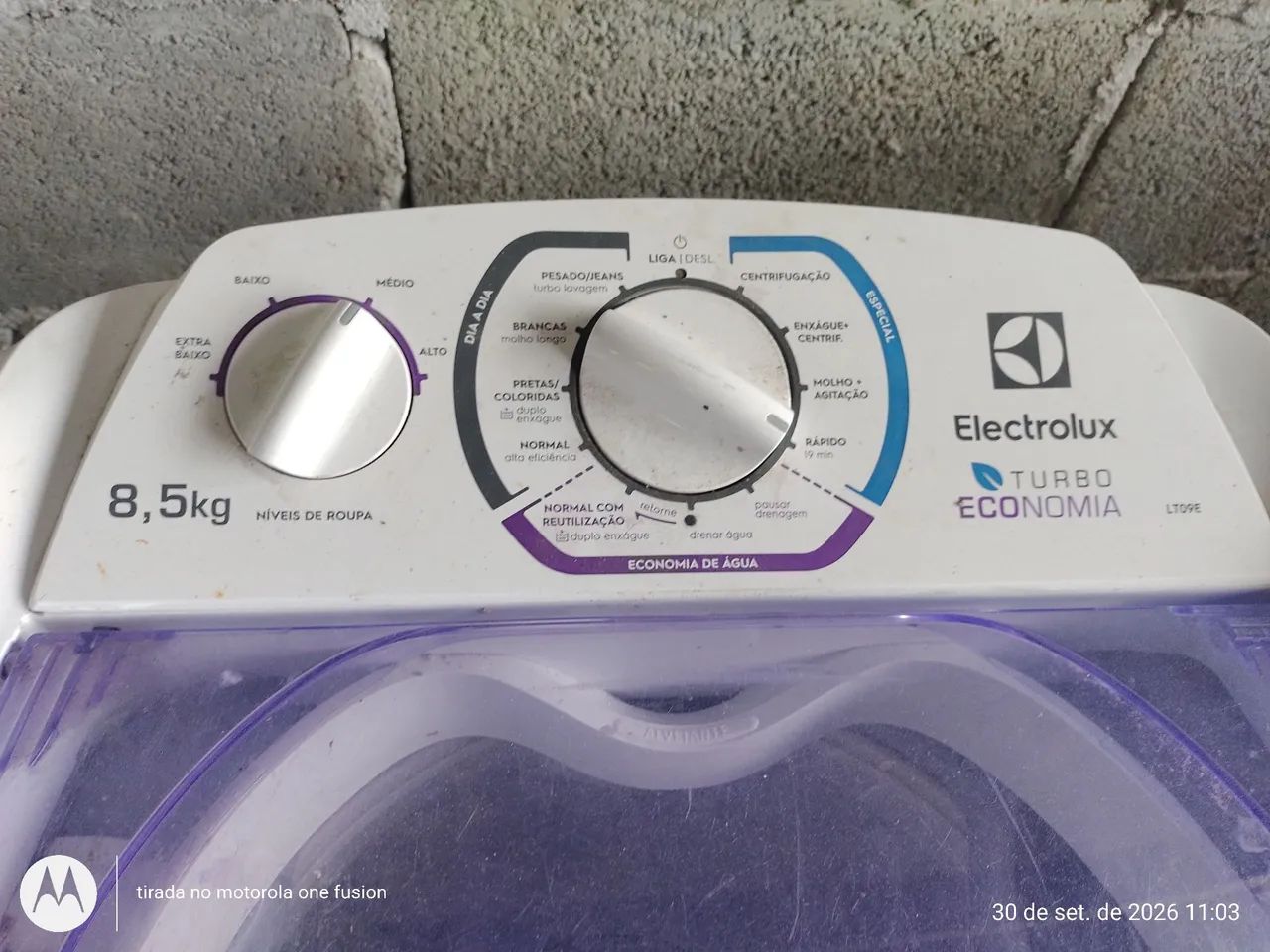 LAVADORA ELECTROLUX LT09E 220V - Foto 3
