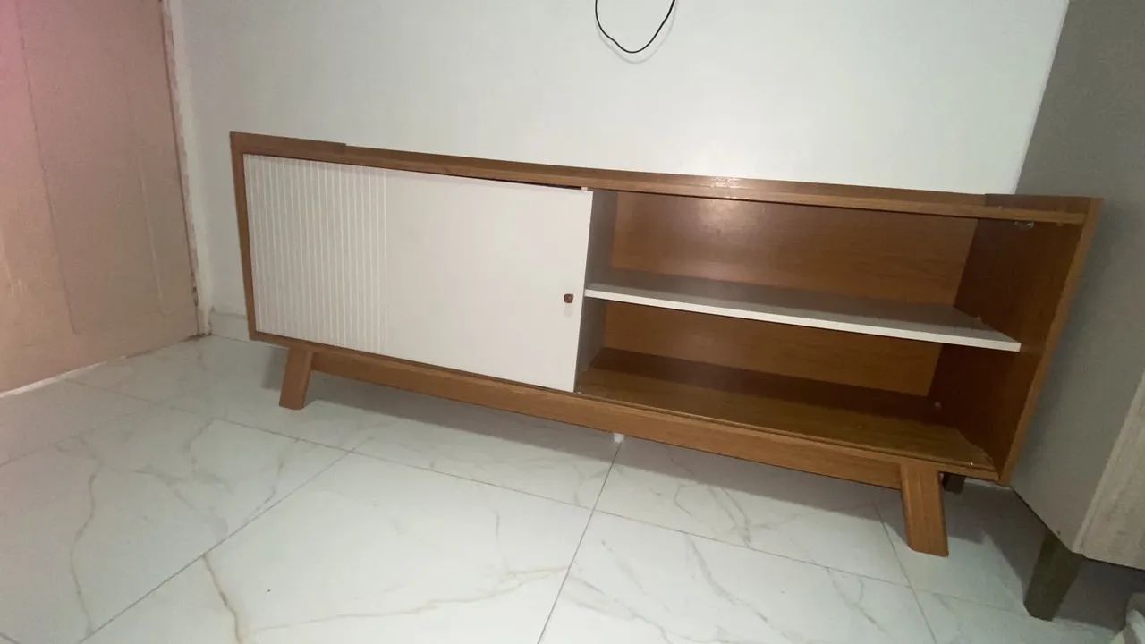 Rack de televisão de até 65 polegadas TAXA Grátis  - Foto 4