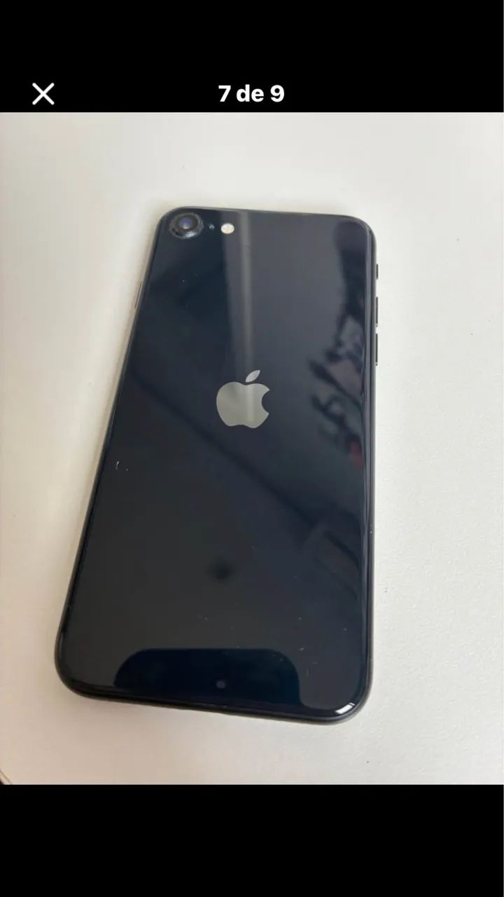 iPhone SE 3a Geração 128gb  troco !!! - Foto 3