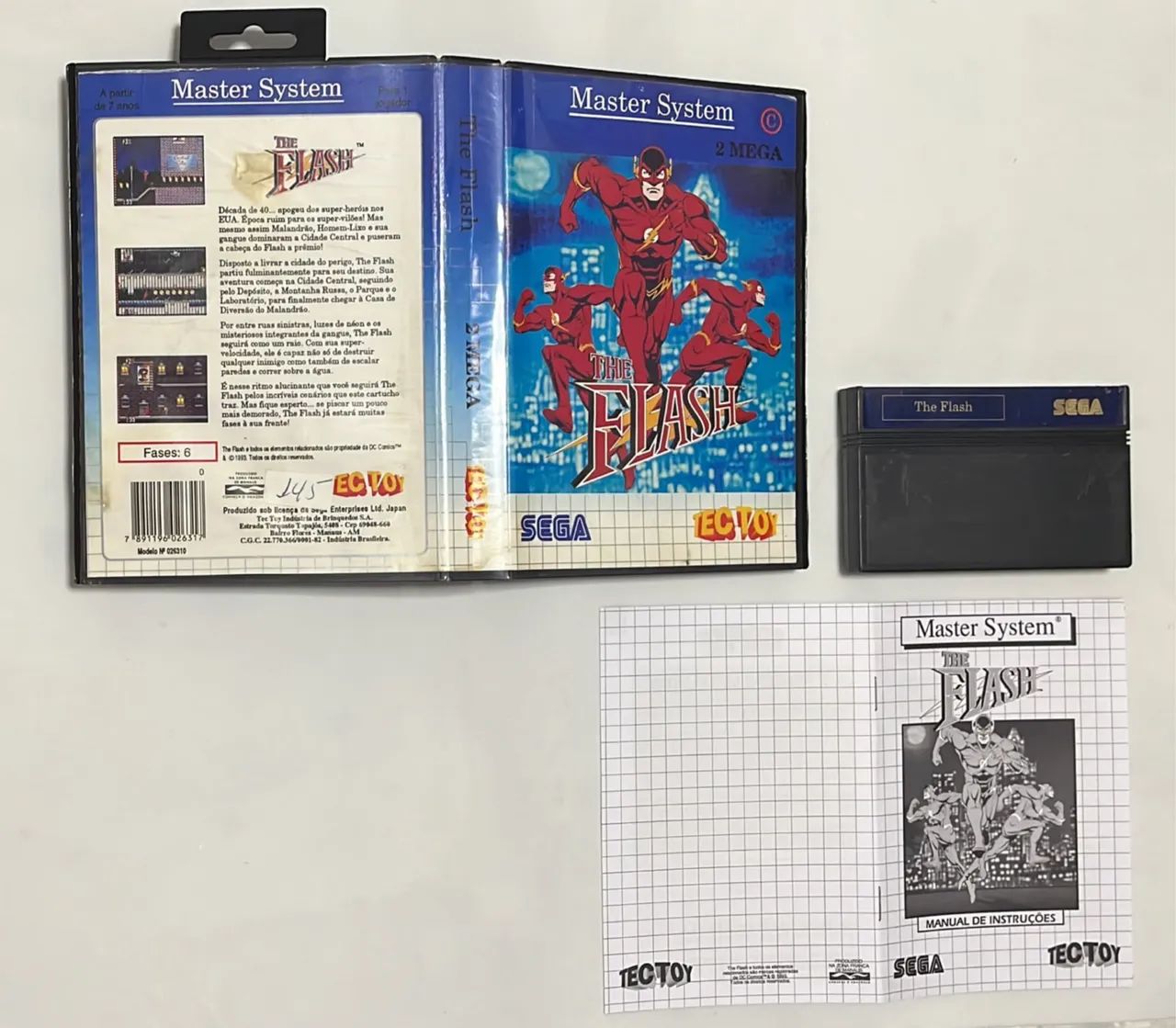 Master System Tec Toy Sega The Flash