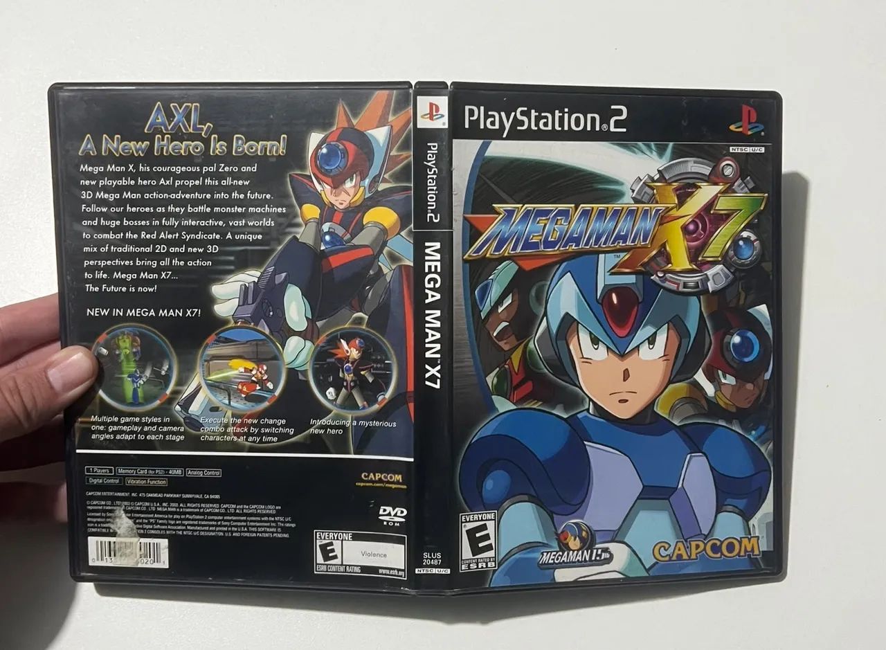 Mega men x7 ps2