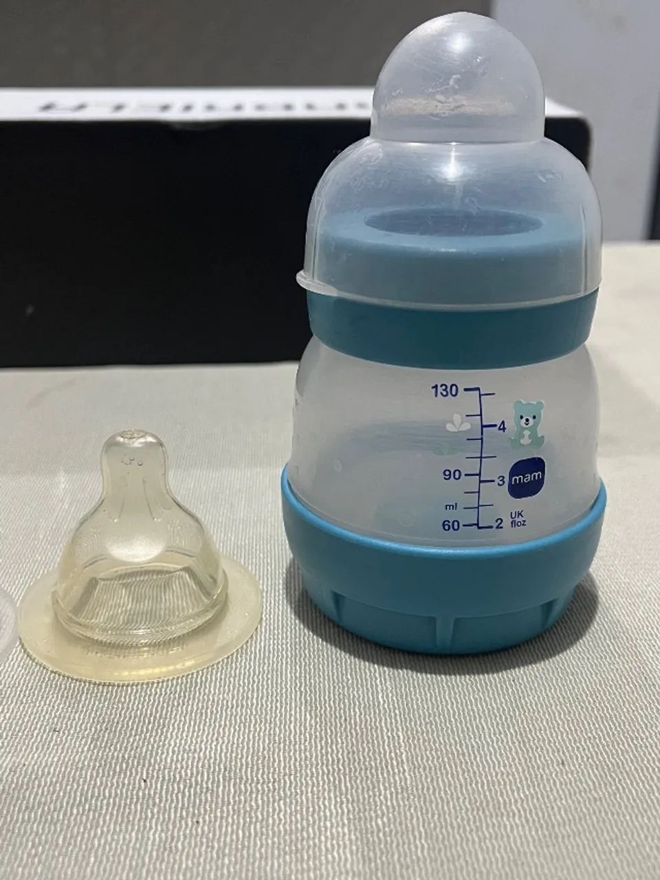 mamadeira mam easy start anticólica 130ml  - Foto 2