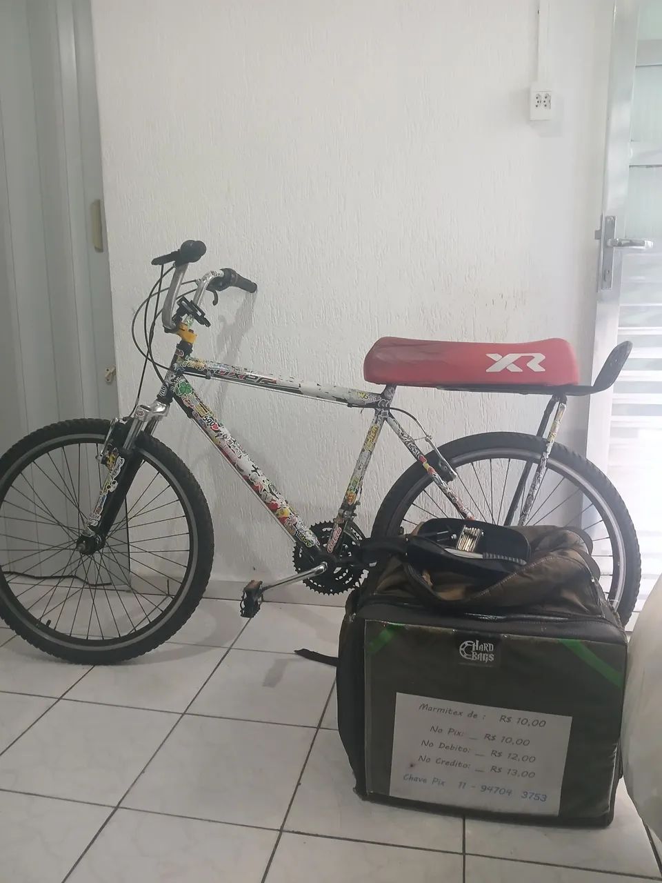 Bicicleta Aro 26 com bag  - Foto 3