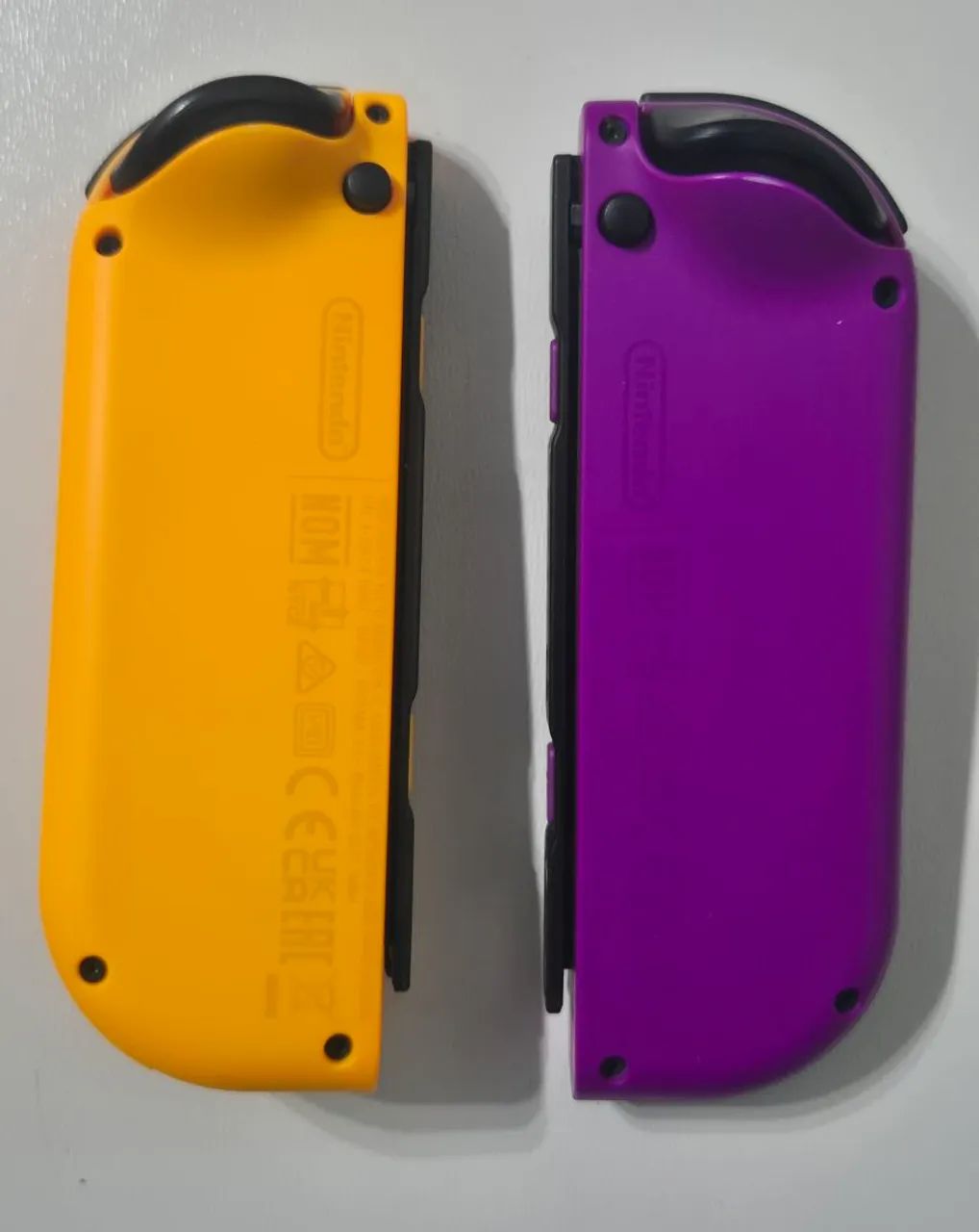Joy con Roxo com Laranja Nintendo Switch Original usado - Foto 5