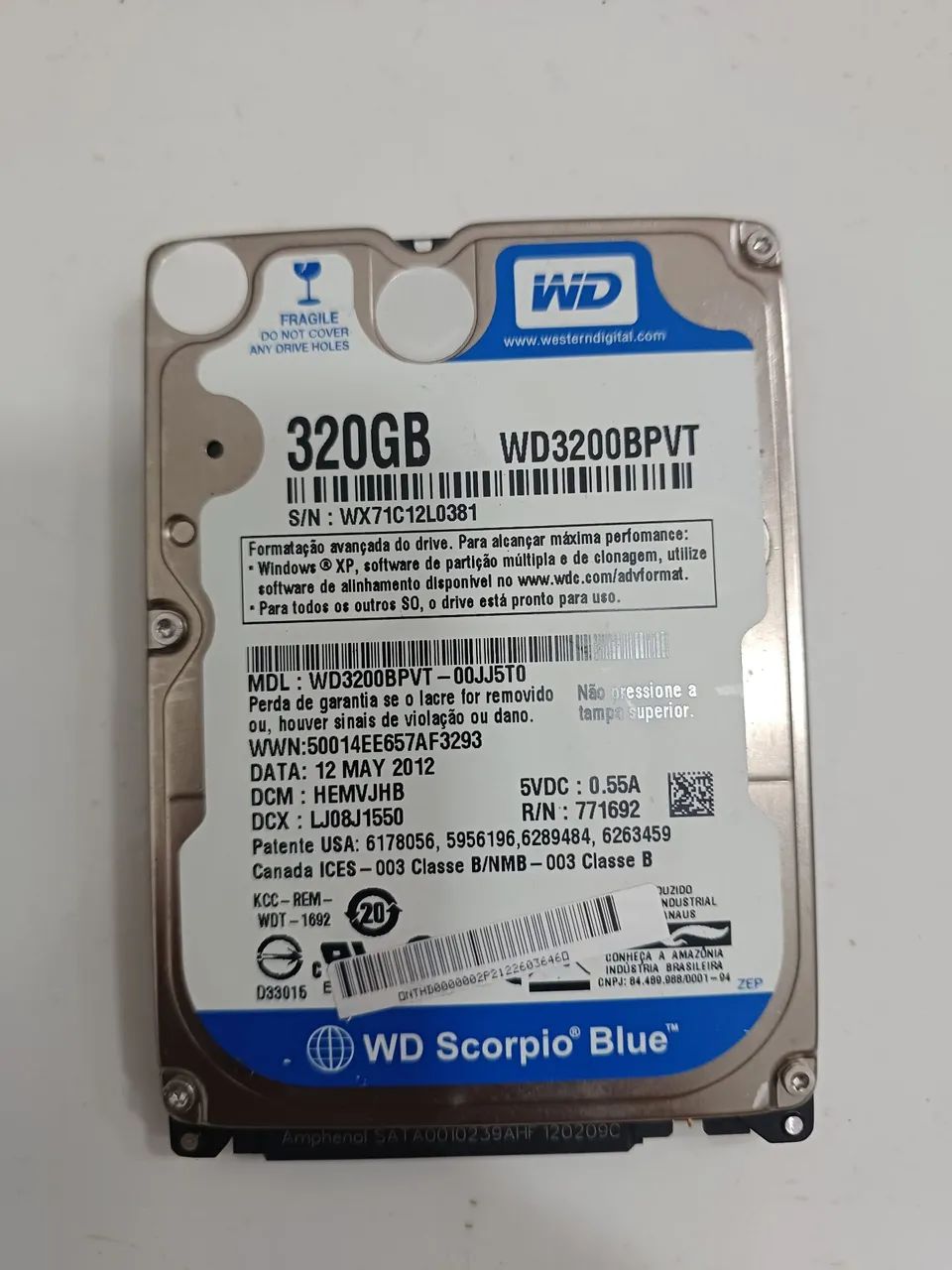 Hd wd 320GB notebook  - Foto 3