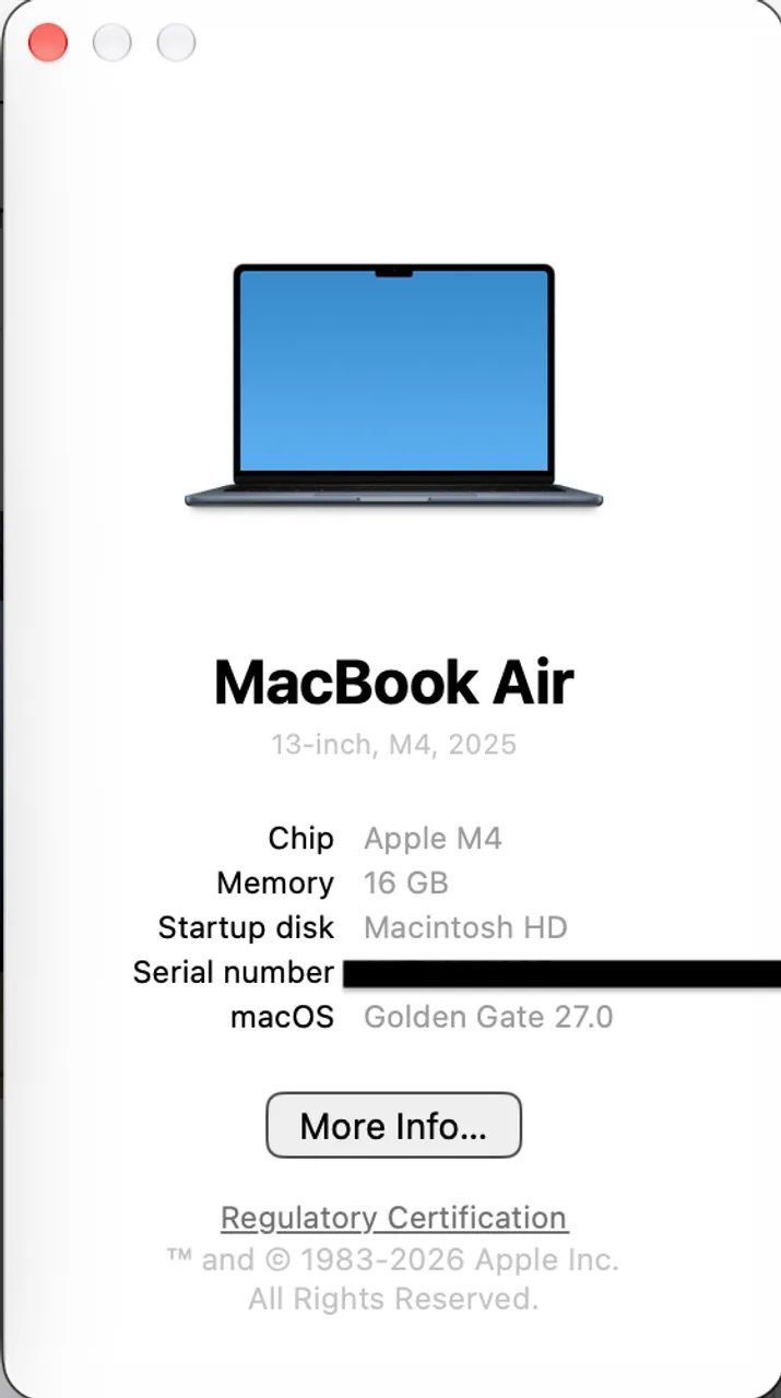 Macbook M4 - 256GB 16RAM - Midnight - Impecável  - Foto 5