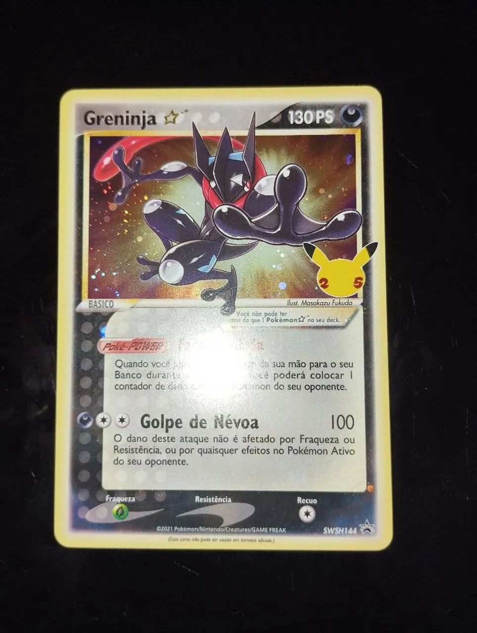 Greninja Star Coleção 25 anos