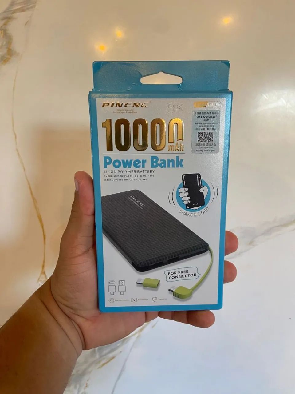 Carregador Portátil 10.000mAh