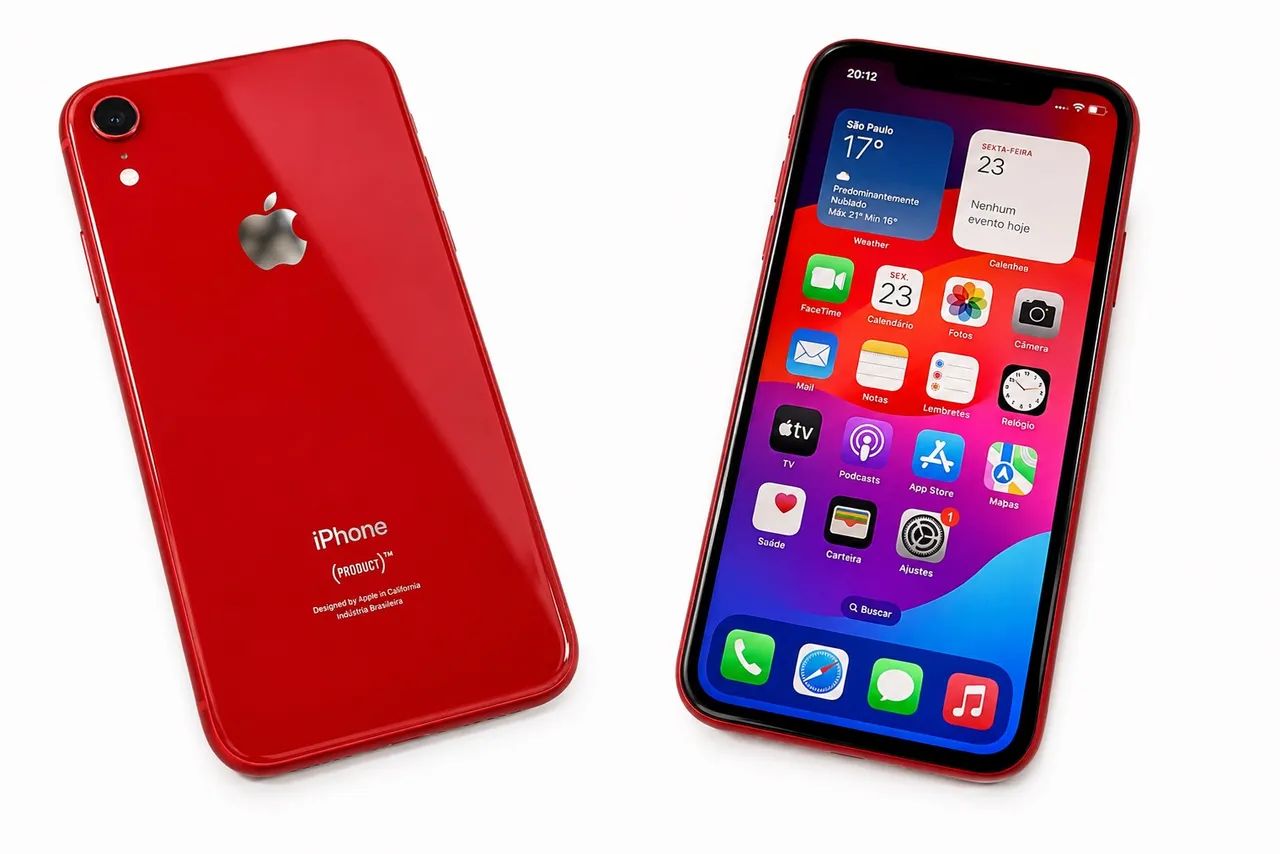 IPHONE XR 128 GB VERMELHO - Celulares e Smartphones - Jardim