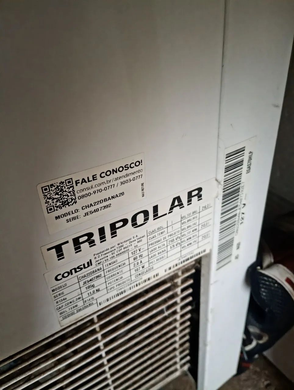 Freezer top funcionando perfeitamente  - Foto 3